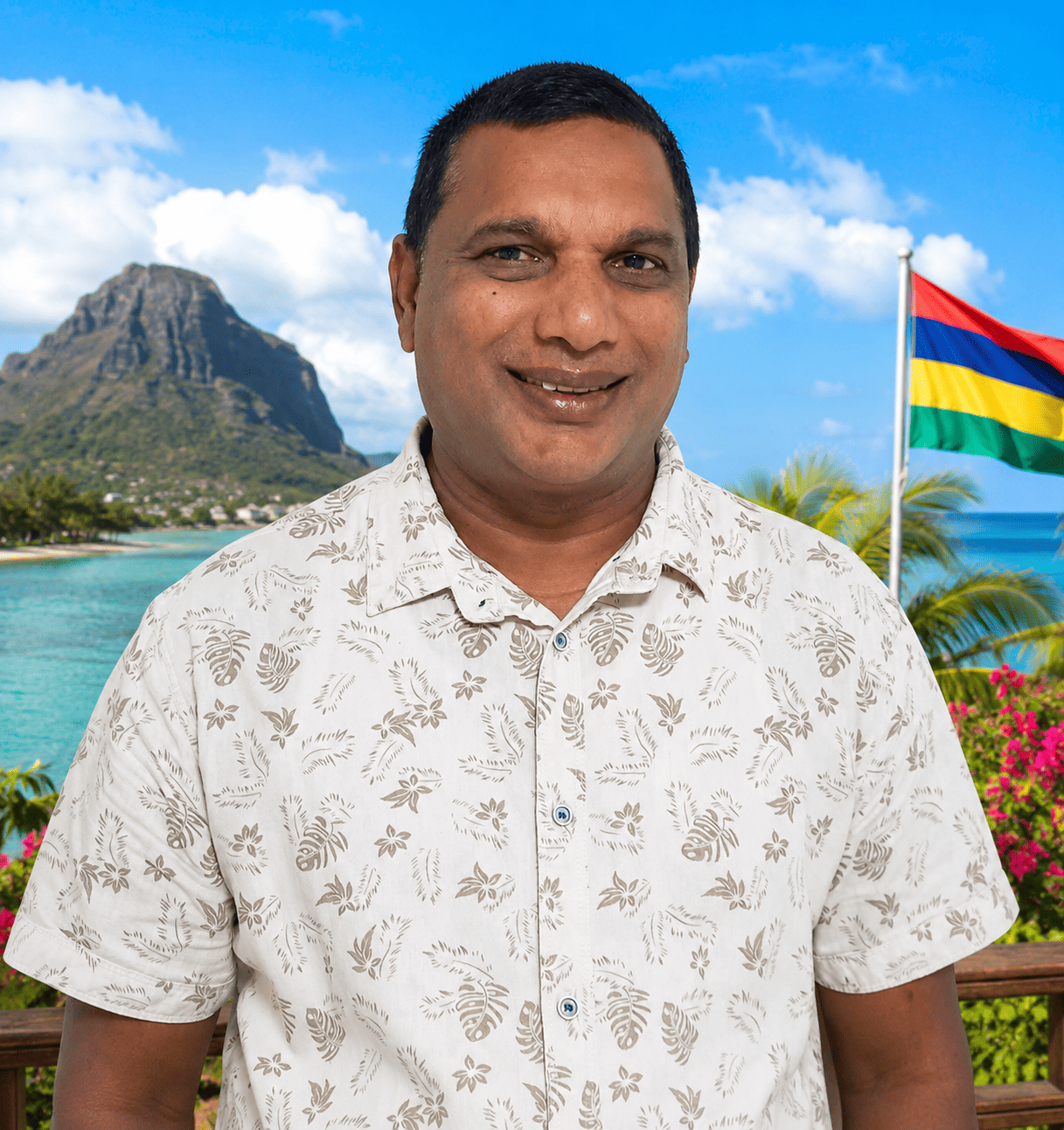 Satyam Pentiah deutschsprachiger Fahrer-Guide Mauritius